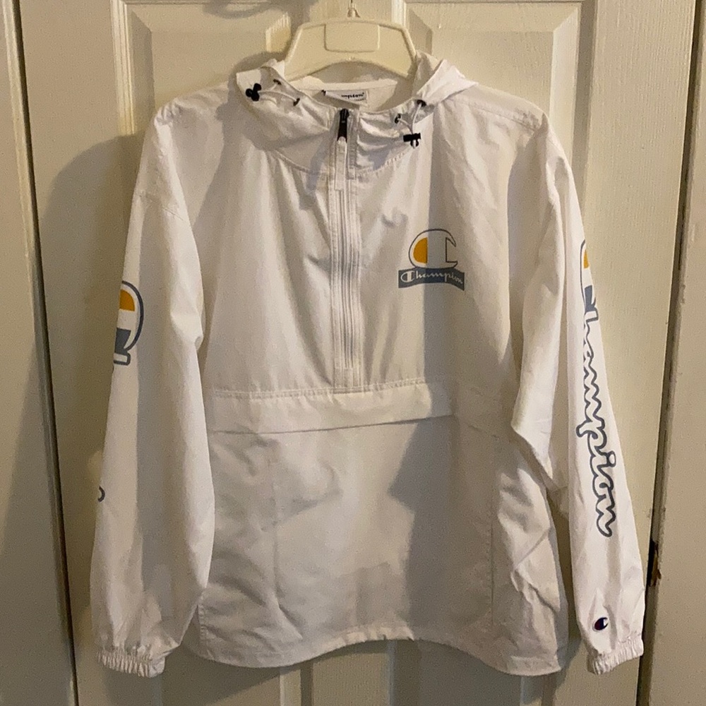 Champion half zip anorak jacket